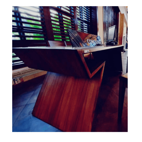 Lobby Room Counter / Office Receptionist Counter / Modern Front Desk